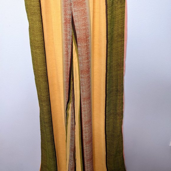 Lulu's Yellow Beach Club Striped Wide-Leg Jumpsuit - Picture 5 of 14